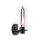 Designers Fountain Skylar 5.25 in. 1-Light Matte Black Wall Sconce Light with Clear Glass Shade for Bathrooms D332M-WS-MB - alternate 7